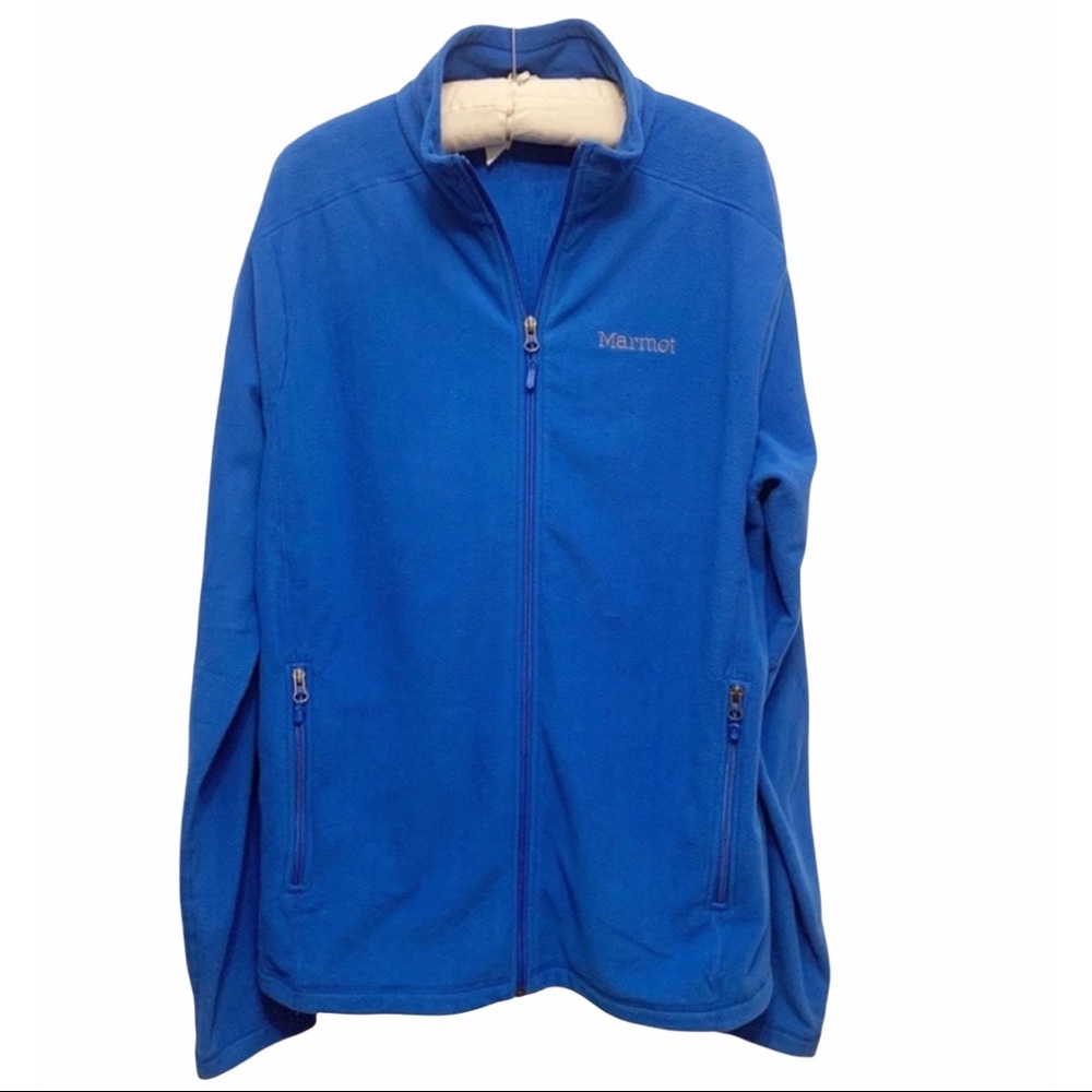 Marmot ESS Tech Full Zip Up Active Fleece Jacket Size Large